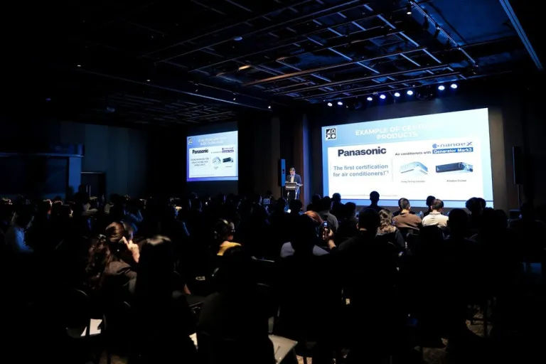 Ảnh 2: Panasonic là thương hiệu đầu tiên đạt chứng nhận quốc tế HACCP International cho các sản phẩm điều hòa không khí