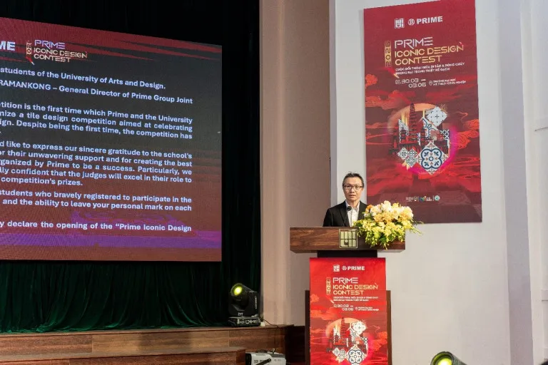 Mr. Tanakorn, Tổng giám đốc PRIME Group phát biểu tại sự kiện