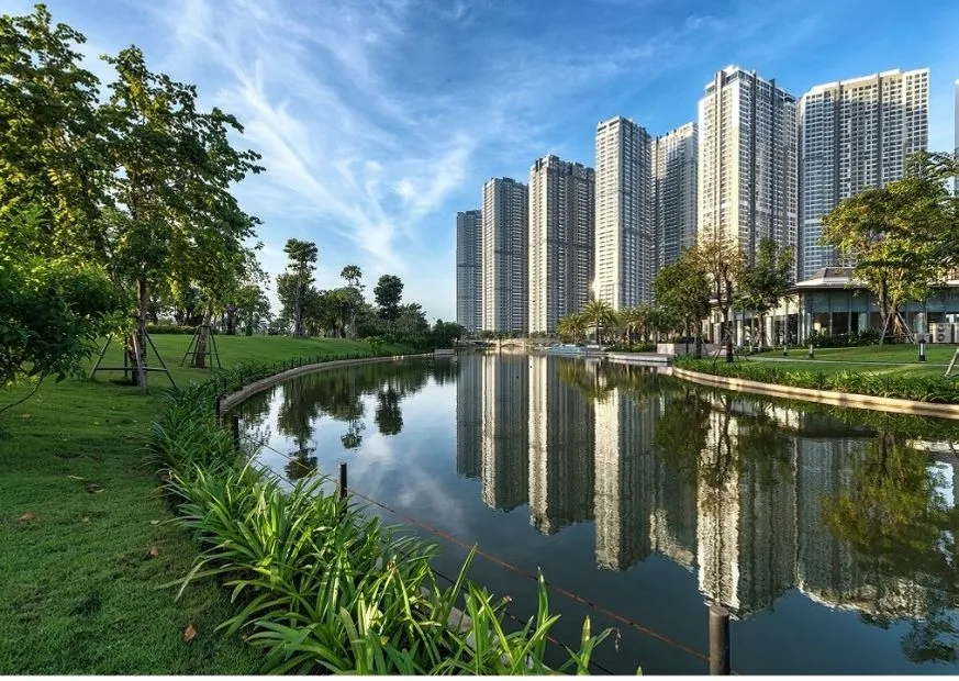 Hình ảnh công viên Vinhomes Central Park, Bình thạnh