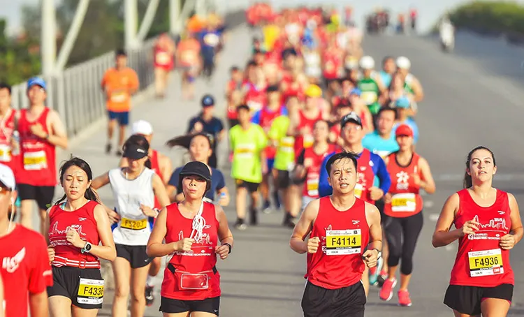Cung đường chạy sẽ đi qua những cây cầu đẹp của thành phố