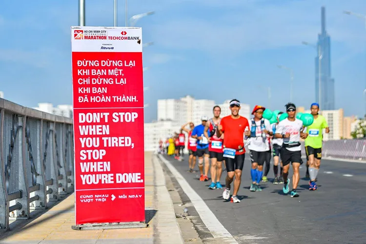 Thông điệp ý nghĩa của giải chạy