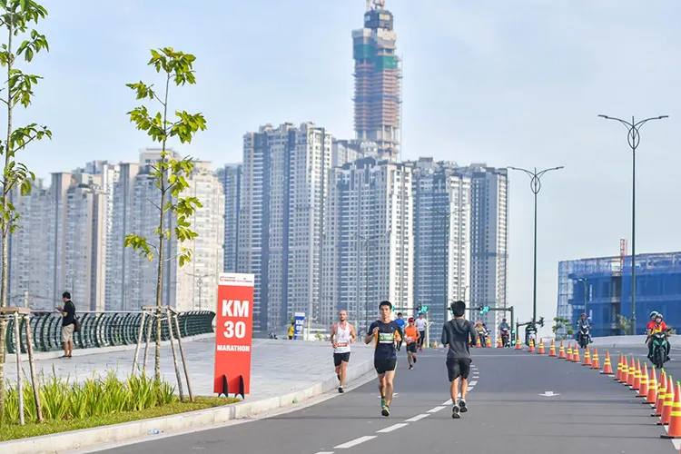 Cung đường chạy Marathon 2019