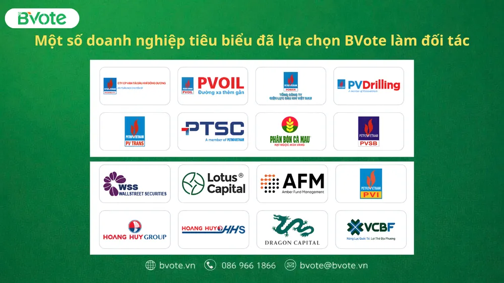 Bvote – Giải pháp tổ chức Đại hội cổ đông trực tuyến sẵn sàng cho mùa đại hội 2026