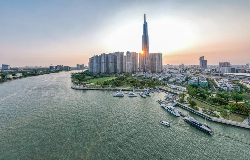 Bến du thuyền Vinhomes Central Park