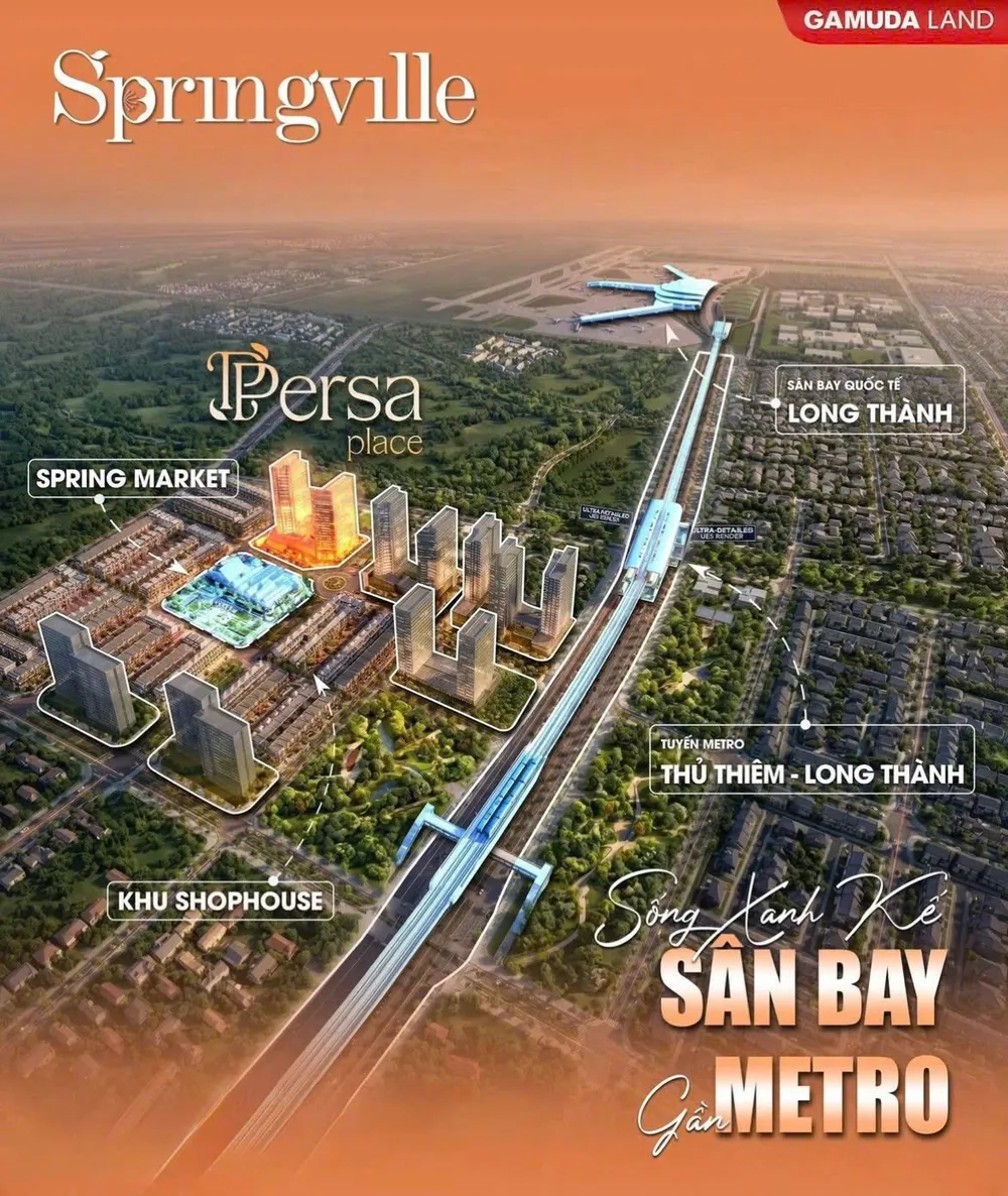 Phân khu căn hộ Persa Place tại Springville
