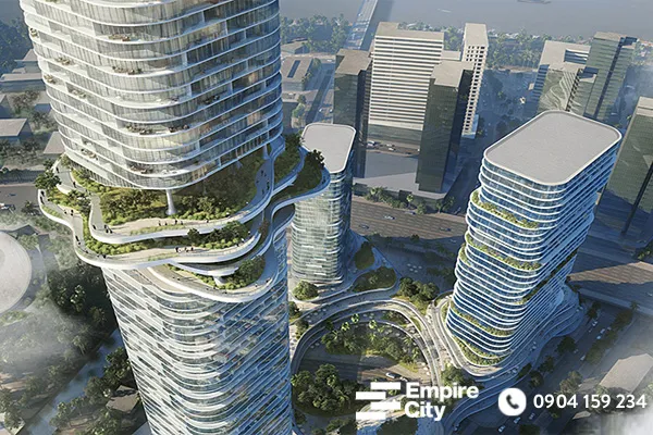 công trình điểm nhấn của Empire City thủ thiêm