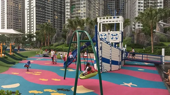 các hoạt động tại công viên vinhomes central park