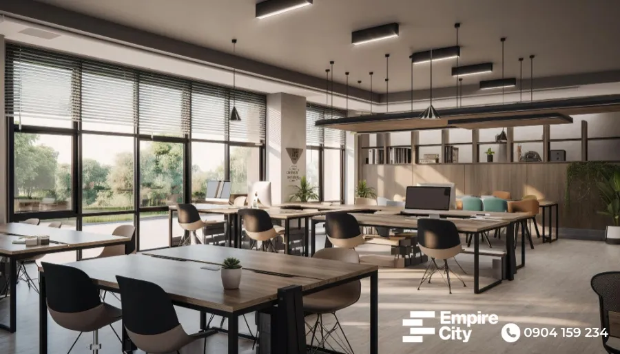 Không Gian Văn Phòng Làm Việc Tại Empire City