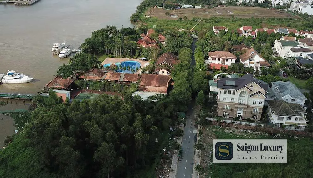 Cận cảnh khu biệt thự Lan Anh - nguồn: Saigon Luxury