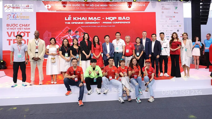 Lễ khai mạc giải chạy Marathon Techcombank TPHCM