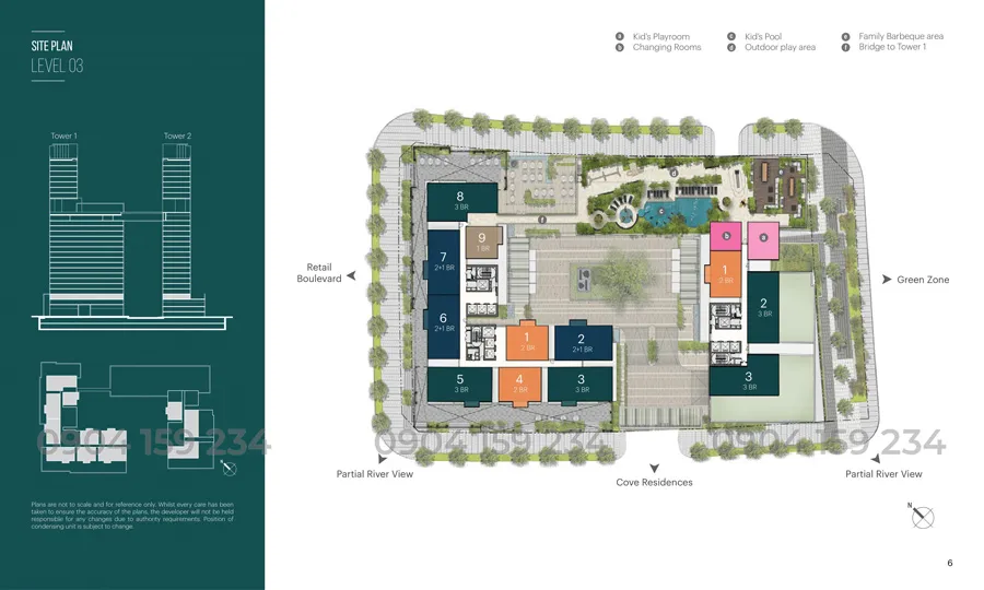 mat bang tang 3 du an Narra Residences Empire City