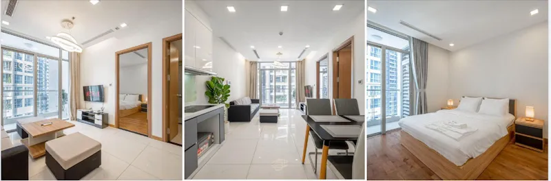 nội thất căn hộ vinhome central park bình thạnh