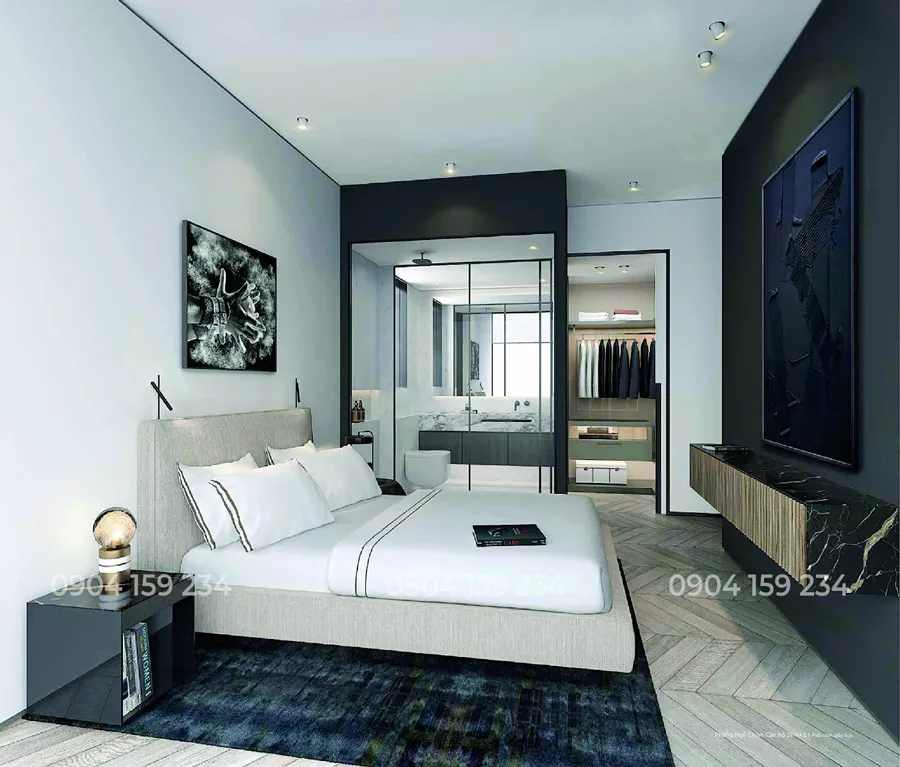Phoi canh can ho 1 phong ngu narra residences empire city