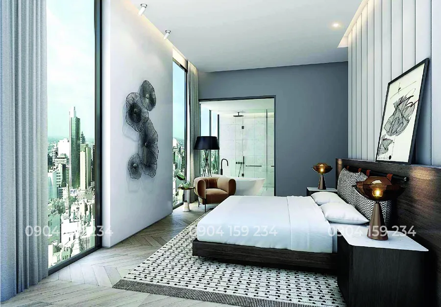 Phoi canh can ho 3 phong ngu narra residences empire city