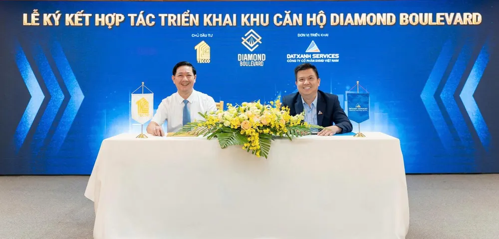 Tecco Group & DXMD Vietnam ký kết hợp tác triển khai khu căn hộ Diamond Boulevard- Ảnh 1.
