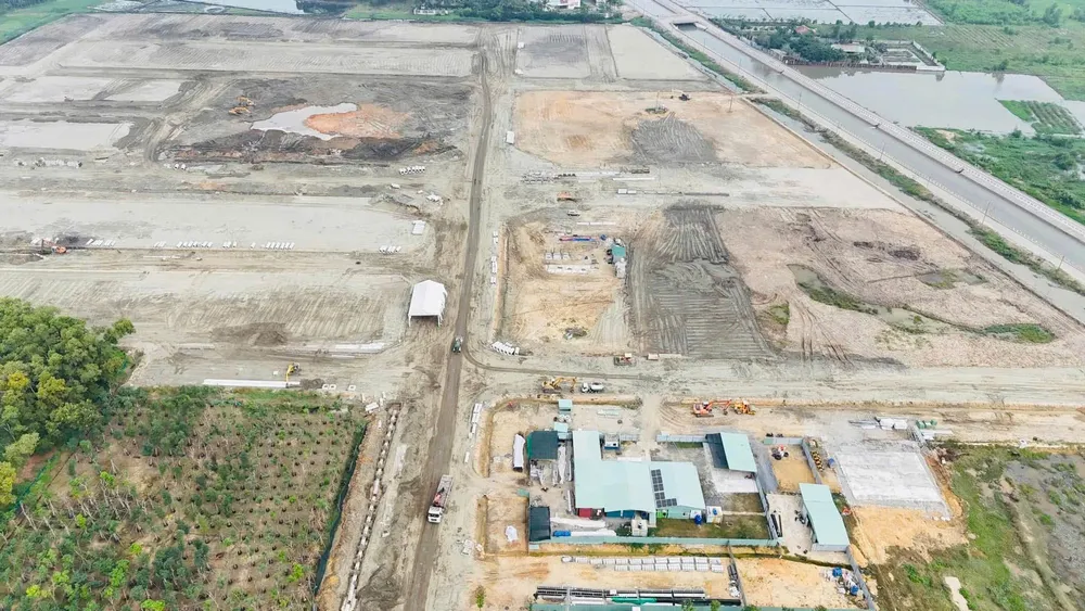 tiến độ xây dựng dự án springville nhơn trạch đồng nai 