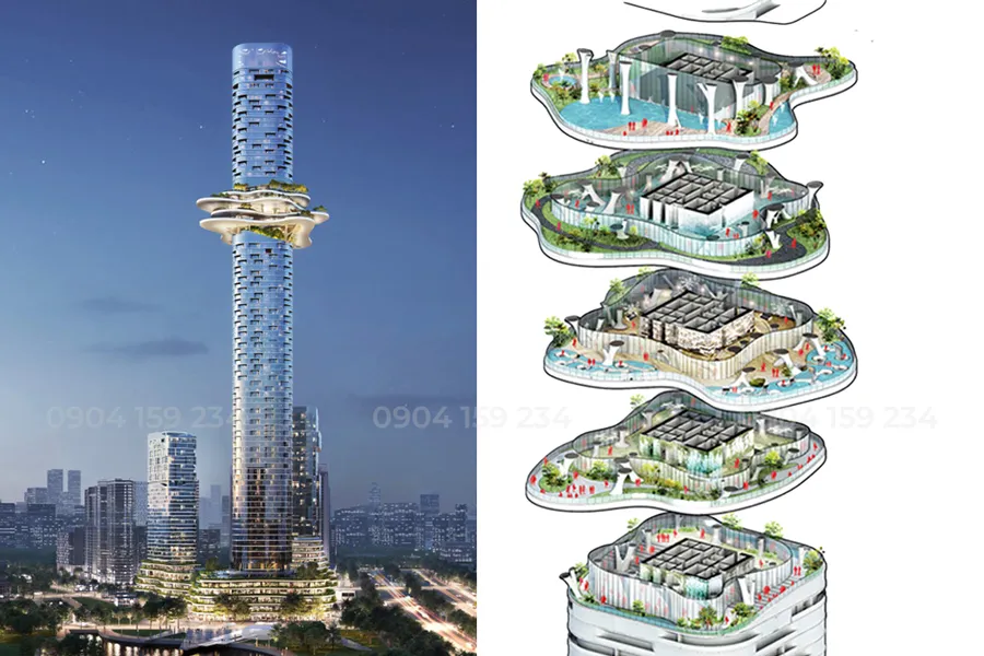toa thap 88 tang tai du an empire city thu thiem