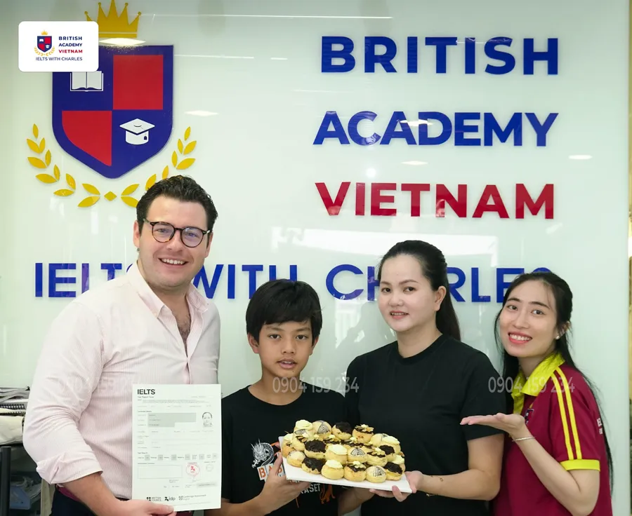 trung tam luyen thi ielts with charles tai tphcm