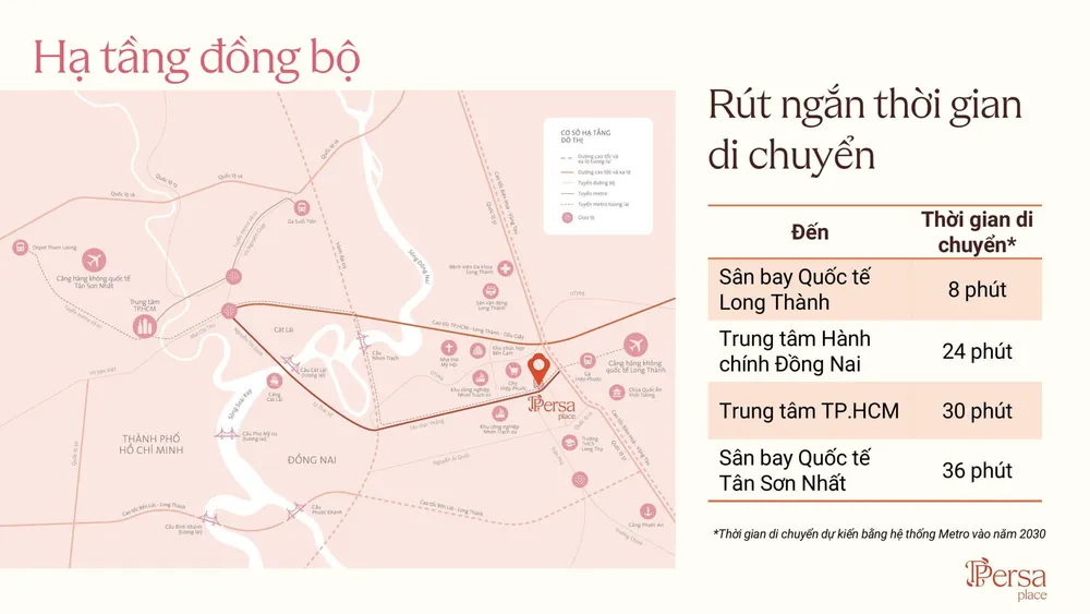 Hạ tầng kết nối dự án Persa Place đang dần hoàn thiện và đồng bộ